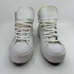 Converse Chuck Taylor all star platforms autumn embroidery White/Moonstone Violet/Mouse Photo 1