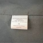 Natori Size Medium Gold Metallic Silver Black Lined Open Front Jacket Cardigan Photo 6