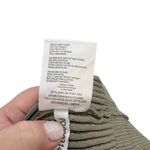 ANINE BING  Layla Ribbed Cardigan‎ Sweater Button Front Olive Green Size Small Photo 13