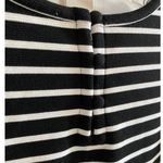 Loft  Striped Ottoman Mock Neck Dress Long Sleeve Mini Ribbed Material NWT - S Photo 11