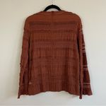 ByTimo Rust Brown Ruffle Lace Long Sleeves Western Photo 5