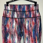 Zelos  womens small capri legging hits below calf multicolor zip up pocket Photo 1