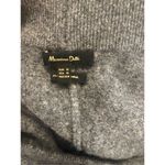 Massimo Dutti  Gray‎ Wool Pull On Capri Trousers Photo 2