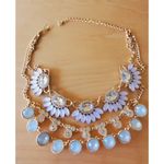 Premier Designs  Womens Angelic Multi Strand Necklace Blue Crystal 2 Pc Set 20" Photo 2