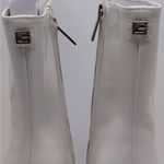 Guess Byra Platform Ankle Boots Women 7.5 Ivory Retro 70s Block Chunky Heel Gogo Photo 10