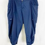 Woolrich  Blue Cropped Cargo Trousers Photo 43