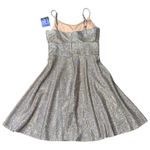 Morgan & Co Mini Cocktail Dress Sleeveless Gold 3 Size undefined Photo 4