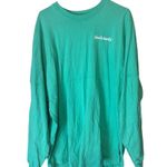 Spirit Jersey  Shirt Sea World Green Puff Letter Spellout Dolphin XL glitter tee Photo 0