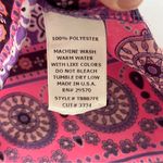 Anthropologie Elegant Floral Sleeveless Top in Purple and Pink Photo 7