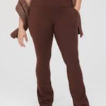 Aerie  Brown Hugger Bootcut High Rise Leggings Photo 0