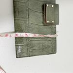 Kate Spade Green Embossed Crocodile Mini Envelope Clutch Photo 8