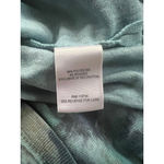 Live and let live Women's  Long Sleeve Tee L Blue Teal Tie-Dye Photo 3