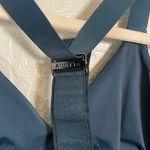 Athleta Women S Navy Blue Pyramid Sports Bra Adjustable Back T Strap No Pads Photo 4