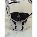 Wild Diva Black Silver Rhinestone Jeweled Spiral Heels Size 9 Photo 4