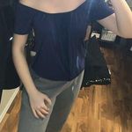 Eyelash Couture Off The Shoulder Shirt  Photo 1