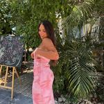 ZARA  mesh Pink Strapless Dress corset midi maxi bodycon evening party  Photo 4