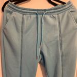 Waisted blue zipper track pants Size XL Photo 9