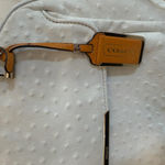 Coach  Madison Georgie Large Ostrich Embossed Leather Shoulder Tote Purse‎ Photo 3