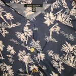 New Glory Blue/Floral Button Down Dress Size 2X Photo 1