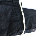 Vince Camuto  Black Shimmery‎ Faux Leather Strip Dress Pants, Size 2P Petite Work Photo 3