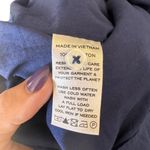 Hill House  - Navy Plaid Cotton Mini Dress Sz S Photo 6