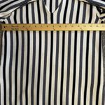 Ann Taylor Navy White Stripe Sz XS V-neck Bell Sleeve Knit Plullover Sweater Photo 13