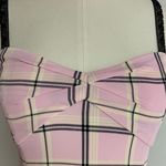 Urban Outfitters Lace Straps Plaid Dress NWOT Photo 3