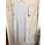 Lintico Morgan 100% Linen Pinstripe Paneled Short Photo 1