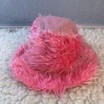 Groovy Pink Fuzzy Downtown Retro Disco Vibes Hat SZ S/M Very Cool Hat Photo 0