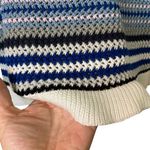 Cotton By Autumn Cashmere Crochet Tank Top Size Medium Blue Photo 4