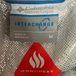 Columbia Interchange Blue Zip Up Hooded Hoodie Windbreaker Rain Coat Jacket Sz M Photo 3