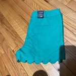 J.Crew NWT Linen summer beach casual Dress dressy chinos aqua bright plus size Coastal Cottage Western Coquette Colorful Bright  Photo 2