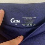 Zyia  Active women's medium blue biker athletic shorts workout gym lulu Photo 1
