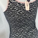 Victoria's Secret Victoria’s Secret Women's Black and Pink lace Tank Top lace shorts undies Photo 4