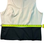 Gap *3for$30* - Black and Off-white Fit and Flare, Sleeveless Midi Dress, size 16 Photo 3