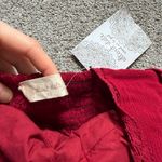 Altar'd State NWT Altar’d State Midi Ruffle Dress in Burgundy Red Size XS Holiday Party Guest Photo 10