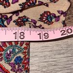 Patrons of Peace ‎ Womens Paisley Cold Shoulder Boho Dress Multicolor Small Photo 7