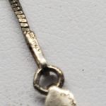 Danecraft Sterling Silver Necklace & Gold Plated Cross Pendant Photo 5