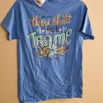 Thou Shalt Not Try Me Mom 24:7 It's a Girl Thing Sassy Tee Shirt Blue Photo 0