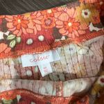Colsie Orange and Brown Floral Set Size XS Photo 1