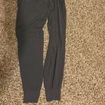 Athleta  Salutation Jogger Pants XXS Xtra Xtra Small Solid Gray Nylon Blend Photo 2
