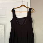 Amsale Black Formal Maxi Dress Gown Event Date Night Wedding Guest Elegant Size 16 Photo 6