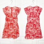 Stella McCartney Fungi Forest Ruffled Silk Cotton-Blend Organza Dress Size 44 IT Photo 5