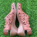 Rieker Antistress brown leather slingback Cutout Leather Women's Shoes Size 39 Photo 6