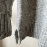 J.Crew oversized wool blend grey sweater Photo 5