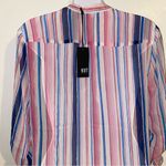 Kut From The Kloth Jasmine Printed Top Size Small In Watercolor Ivory Rosette π Photo 9