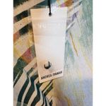 Andrea Iyamah HALIMA ABSTRACT BARK CROPPED TOP Size Large Tropical Photo 7