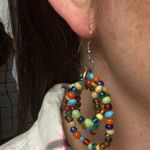 Beautifully Multicolored Beaded Boho Earrings Photo 2