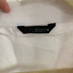 ZARA  White Women's Tie-Front Blouse Photo 4