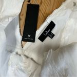 NWT Exceptional Entrance White Sleeveless Tiered Rosette Midi Dress Size XL Photo 7